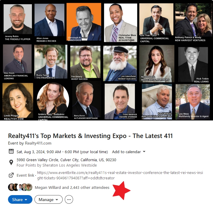 Realty411’s TOP REI MARKETS & INVESTING EXPO