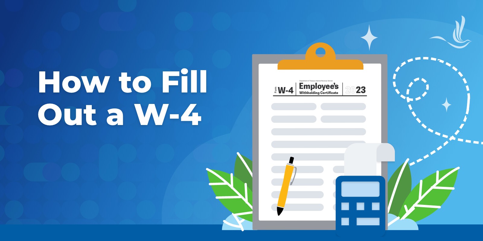 How to Fill Out a W-4